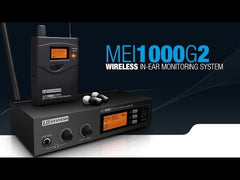 LD Systems MEI 1000 G2 BPR – Empfänger für LDMEI1000G2 In-Ear-Monitoring-System