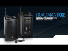 LD Systems Roadman 102 Portable PA Loudspeaker with Handheld Mic