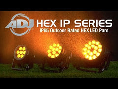 ADJ 18P HEX IP 18 x 12W HEX LED Outdoor Lighting