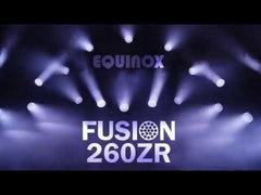 Equinox Fusion 260ZR LED Wash Moving Head 19 x 12W RGBW Zoom Bundle