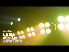Ensemble d'éclairage compact EUROLITE LED KLS-180/6