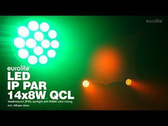 Eurolite Led Ip Par 14X8W Qcl