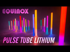 8x Equinox Pulse Tube Lithium LED Wireless Battens inc Remotes