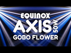 2x Equinox Axis 50W Gobo Flower LED Moonflowers Bundle