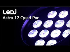 LEDJ Astra 12 Quad Par