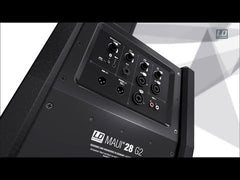LD Systems MAUI 28 G2 W Système de sonorisation colonne compacte avec mixeur et Bluetooth blanc