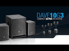 LD Systems DAVE 10 G3 Compact 10" active PA System