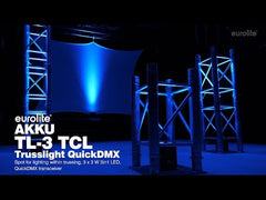Eurolite LED Battery Uplighter Triangle TL-3 TCL Trusslight Lighting Wireless DMX