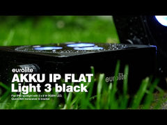 Eurolite Akku Ip Flat Light 3 Bl
