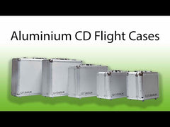Citronic Aluminium CD-Flightcase, 40 CDs.