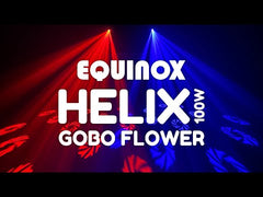 Equinox Helix 100W Gobo Flower Pair With Carry Bag