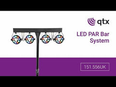 QTX PB-1214 LED PAR Bar System