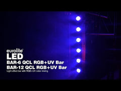 Eurolite Led Bar-6 Qcl Rgb+Uv Bar